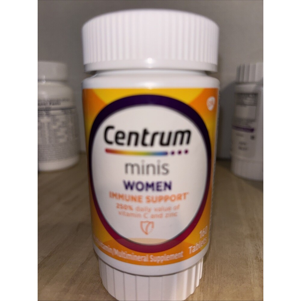 Centrum Minis + Immune Support Tablet for Women - 160 Tabs Exp: 06/2027